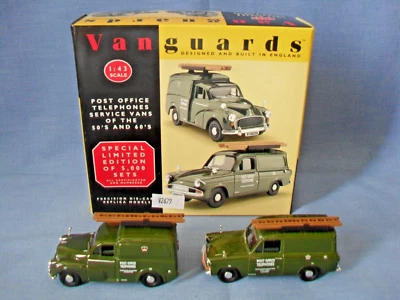 £4.99 • Buy Corgi Vanguards 1:43 Post Office Telephones, Morris Van & Ford Anglia Van Po1002