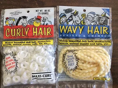  One & Only Creations Maxi Curly Hair - Winter White Or Wavy-sunshine Yellow • $6.99