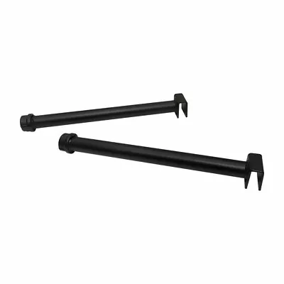 2 Pc 12  Faceout Pipeline Shelf Support Fixture Hanger Rack Display System • $27.99