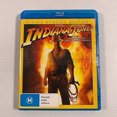 Indiana Jones And The Kingdom Of The Crystal Skull (Blu-ray 2008 2 Discs) Reg B • $4.75