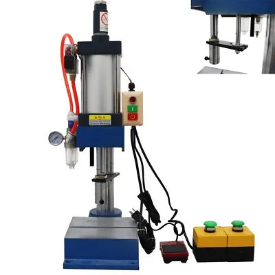 1100lbs Pneumatic Punch Press Machine For Sheet Metal Foot Switch 2 Button 110V • $318.66