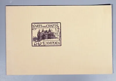 Arts And Crafts At Campden The Guild Of Handicraft Ltd Reprint Catalogue • $44.82