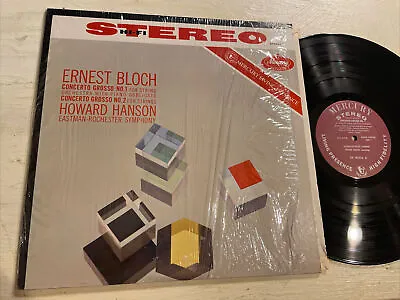 Howard Hanson Bloch Concerto Grosso LP Mercury Living Presence Stereo Shrink M-! • $43.19