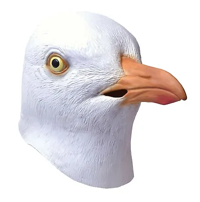 £14.99 • Buy Unisex Adults Seagull Over Head Mask Bird Animal Fancy Dress Costume Stag Hen