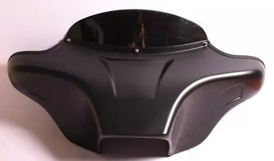 $273.22 • Buy BLACK BATWING FAIRING YAMAHA V STAR 650 1100 CLASSIC W TINTED 5  WINDSHIELD