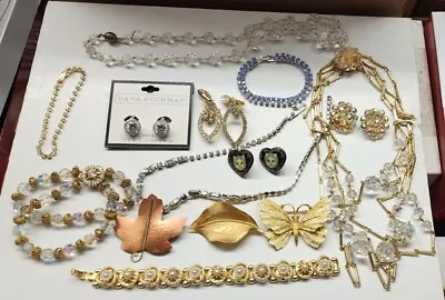  Vintage Costume Jewelry Designer Lot Giovannigalebsk All Pre Owned  A3 • $65