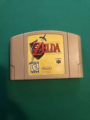 Zelda Ocarina Of Time (Nintendo 64 N64 1998) Cartridge Only • $35