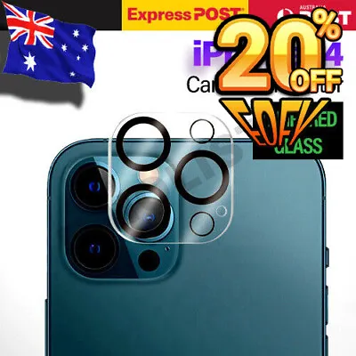 $7.96 • Buy IPhone 14 13 Plus Pro Max Mini Camera Lens Cover Tempered Glass Screen Protector