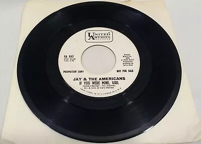 Jay & The Americans  Think Of The Good Times / If You Were Mine Girl  1965 UA845 • $5.99