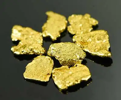 Alaskan Yukon BC Gold Rush Nugge #6 Mesh 1 DWT 1.55 Grams Of Fines 1/20 OUNCE • $139.31