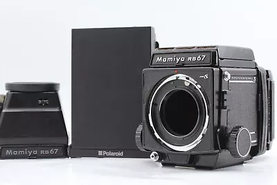 [NEAR MINT] Mamiya RB67 ProS Film Camera 120mm Filmback ＆ Polaroid From JAPAN • $399.99