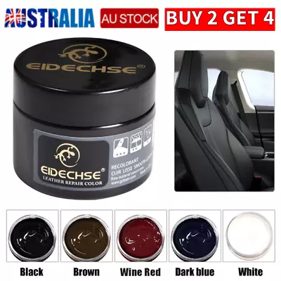 Advanced Leather Repair Cream Restore Car Seat Sofa Scratch Scuffs Hole Rip AU • $12.99