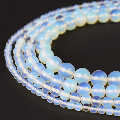 Opalite Beads Strand Dyed Round For Jewelry Making 4mm 6mm 8mm 10mm 12mm • $4.55