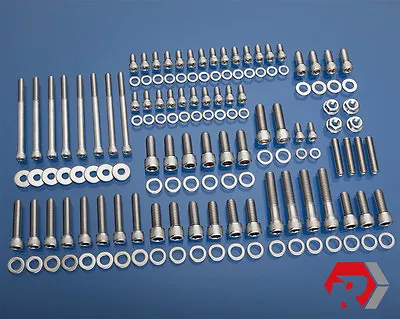 SBC SMALL BLOCK CHEVY W/ VORTEC HEADS STAINLESS STEEL BOLT KIT 062/096 5.7L 350 • $49.95