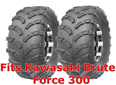 (2) 22x10-10 22x10x10 Kawasaki Brute Force 300 Sport ATV Rear Tires Set Mud 6PR • $130