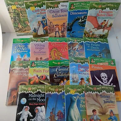 Magic Tree House Paperback Huge Lot Of 19 By Mary Pope Osborne Scholastic • $20.48