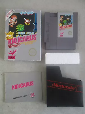 Nintendo Nes Kid Icarus Game With Box And Manual Authentic • $51