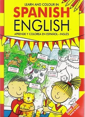 Learn And Colour In Spanish By Andy Everitt-Stewart • £2.39