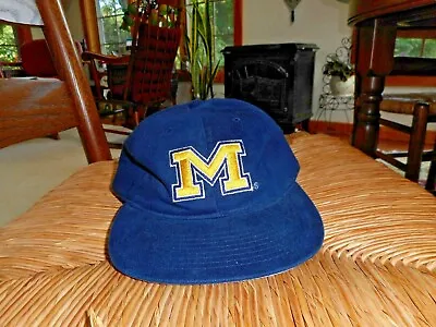 Lee Sport University Of Michigan Wolverines Adjustable Baseball Cap Hat VG Cond  • $17.50