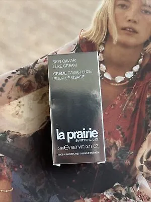 La Prairie Skin Caviar Luxe Cream 5ML ( Crème Caviar Luxe Pour Le Visage NIB) • $23.99