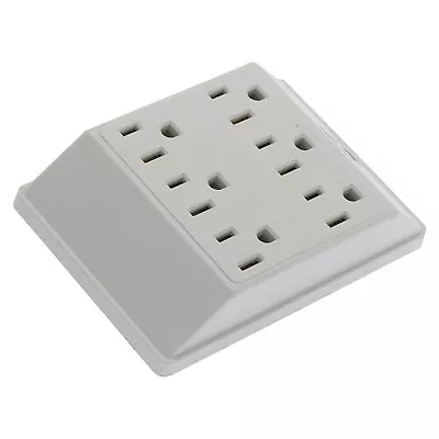 4x 6 Way Electrical Outlet Wall Plug/Power Strip UL Listed Six Socket Splitter • $30.95