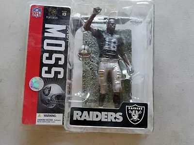 OAKLAND RAIDERS RANDY MOSS #18 NFL FOOTBALL McFarlane SERIES 13 ACTION FIGURE • $17.99