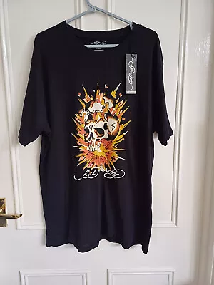 Ed Hardy T Shirt Top Sleepwear Skull Size XL New With Tag • $23.63