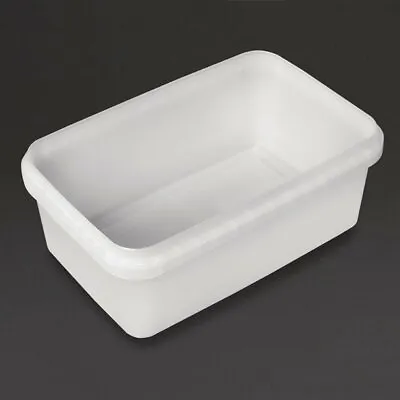 1.2 Litre Rectangular Food / Ice Cream Containers With Lid 192(H)x127(W)x73(D)mm • £9.99