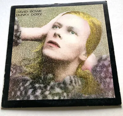 David Bowie 'hunky Dory'  1971 Stereo Lp Ex/vg • £19.99