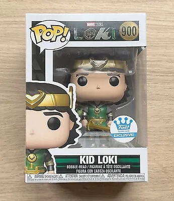 Funko Pop Marvel Loki Kid Loki Metallic #900 + Free Protector • £14.99