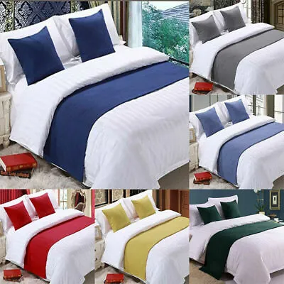 1PC Runner Scarf Protect Sofa Bed Decor Scarf Bedroom Hotel Wedding Room Red • $53.23