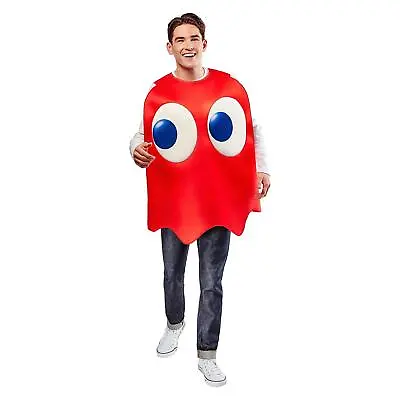 Pac-Man Blinky Ghost Adult Costume | One Size • $54.99
