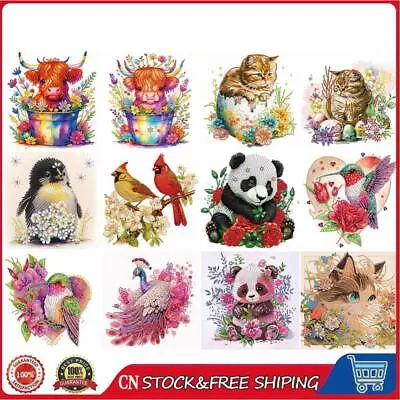 5D DIY Partial Special Shaped Drill Diamond Painting Animal Kit Decoration • £8.56