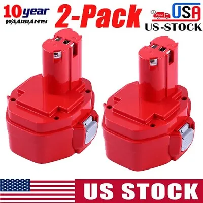 2Pack 14.4V 4.8Ah Replacement For Makita 1420 PA14 Battery 1434 1422 1433 1435 • $25.89