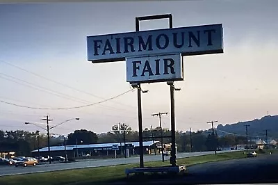 Vintage Photo Slide Fairmount Fair Sign 1993 • $9.99