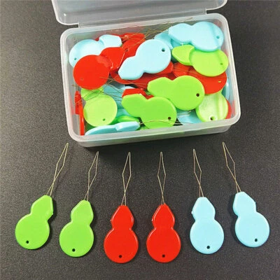 $1.10 • Buy Multicolor Platic Wire Loop Needle Threader-Stitch Insertion-Hand Sewing Fw