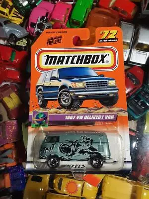 NEW* MATCHBOX #72 TNT BUS CAMPER PANEL VAN VW Volkswagen DIRT BIKE MOTOR CROSS  • $3