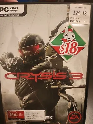 Crysis 3 PC Game 2 Disc • $13.90