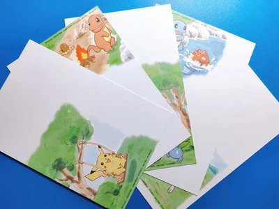 $5.50 • Buy 90s Japan Post / Pokemon Post Card Set / Pikachu Mew Bulbasaur 0321