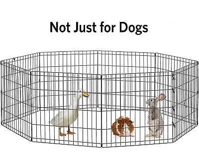 $42 • Buy Pet Playpen Dog Cat Pen Puppy Rabbit Indoor/Outdoor Enclosure Run DOG CAGE UK