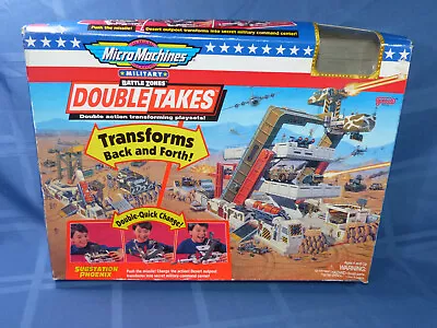 Micro Machines MILITARY BATTLE ZONES DOUBLE TAKES  Galoob  #75113 Original 1995 • $99.99