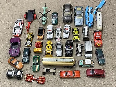 Corgi Matchbox Bundle Of 36 Diecast Broken Cars Vehicles Spares Repair Restore • $12.43