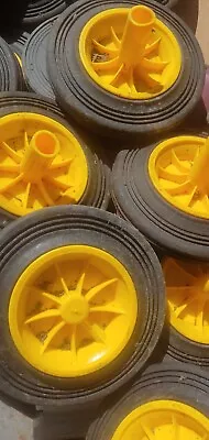Yellow Wheelie Bin Wheels Pair • $0.99