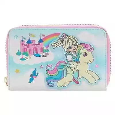 Loungefly My Little Pony Wallet Castle Zip Around MLP • $39.45