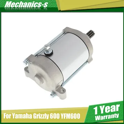 For Yamaha Grizzly 600 YFM600 595Cc 1998 1999 2000 2001 New ATV Starter Motor • $23.94