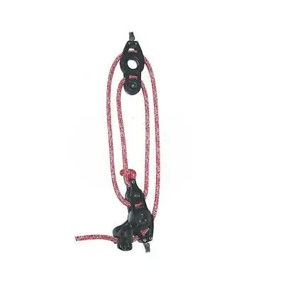 NAUTOS 92073-00R Mainsheet System Set Of Blocks- 57mm Sheave With Rope • $183.50