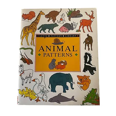 Animal Patterns Book  Paperback Trace & Create Crafts • $19