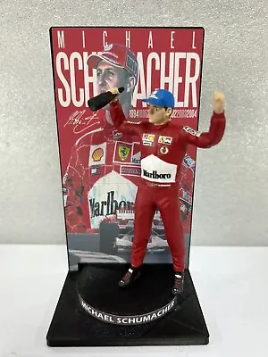 Michael Schumacher Ferrari Tribute 7x World Champion Formula 1 Figure 1/18 • $116.84