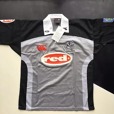 Natal Sharks Temex Rugby Shirt Away 2002 XL With Tags • £99.99