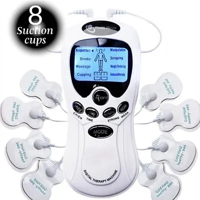 Electric Pulse Massager Muscle Stimulator Therapy Pain Stress Relief Aid Machine • $10.69